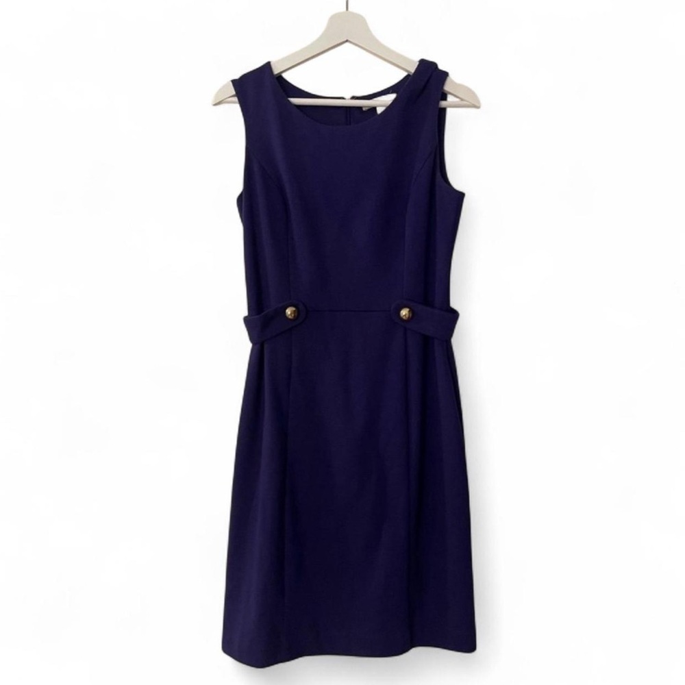 BR Elegant Soft Purple Sleeveless Fitted Dress with matching Sweater